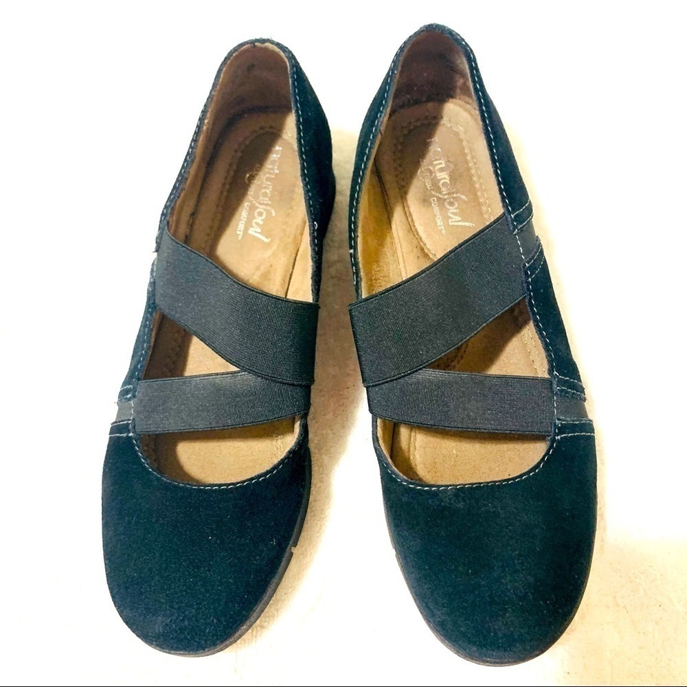 Natural soul by Naturalizer black comfort shoes 7 - Picture 2 of 9